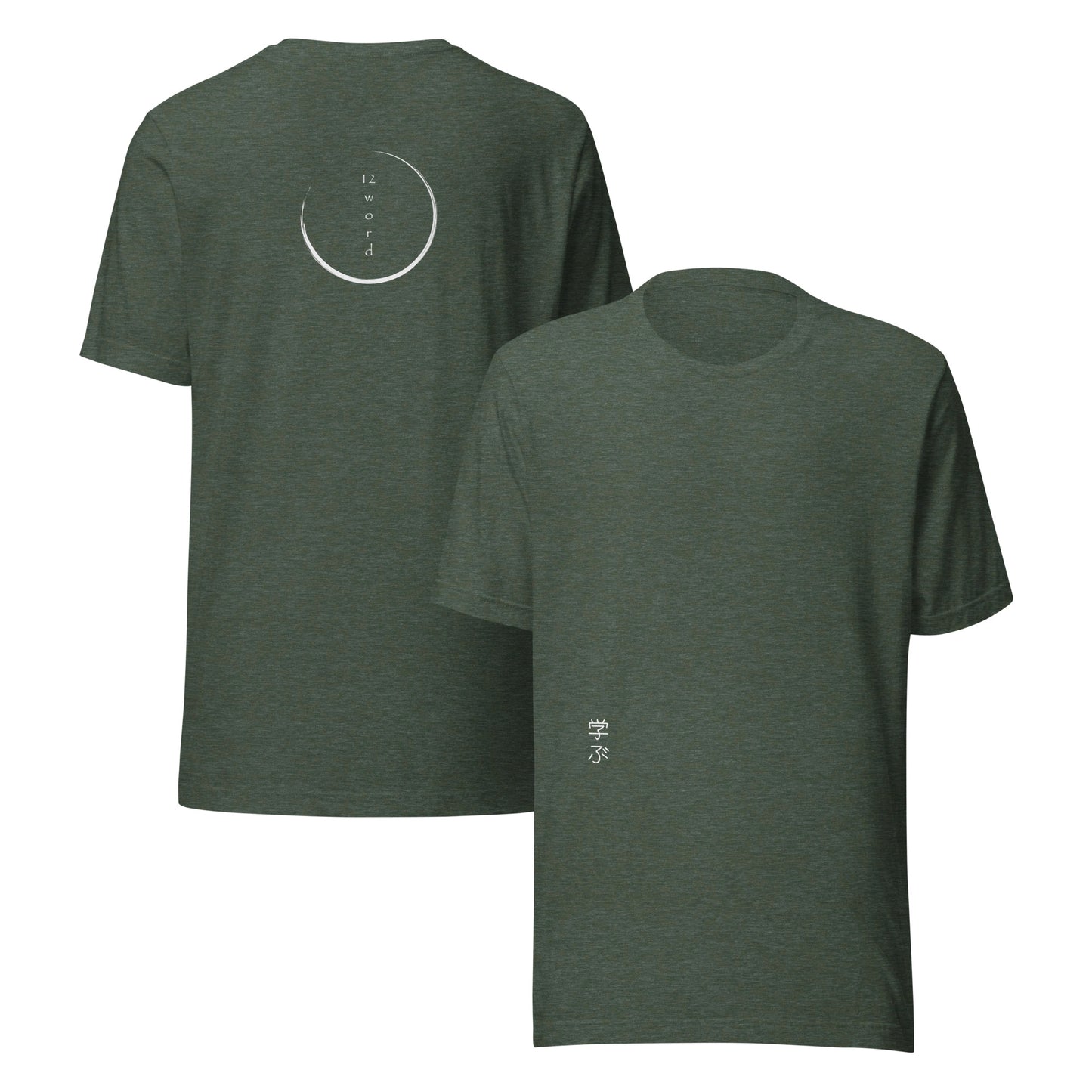 Unisex tee - Learn    (logo circle)